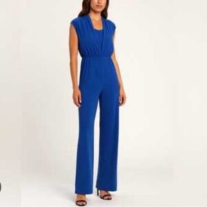 Peter Nygard Royal Blue Jumpsuit